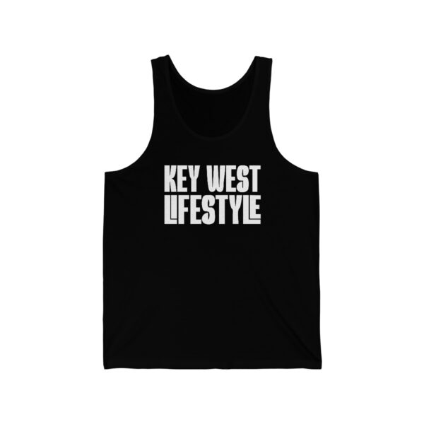 Key West Lifestyle - Unisex Jersey Tank - Image 5