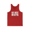 Key West Lifestyle - Unisex Jersey Tank - Image 11