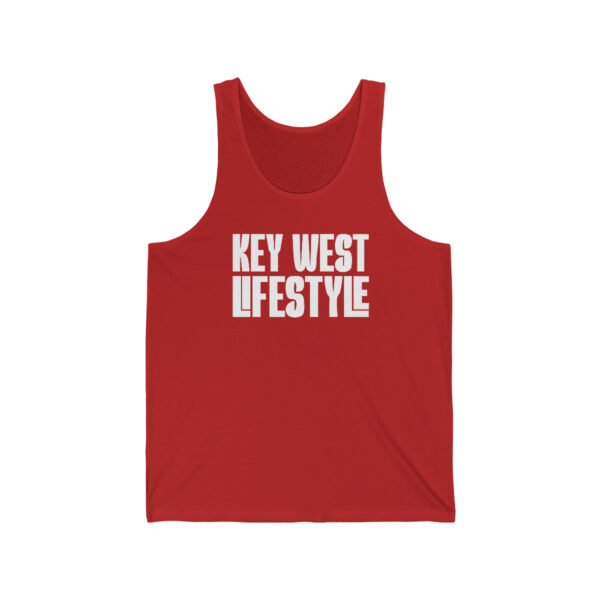 Key West Lifestyle - Unisex Jersey Tank - Image 11