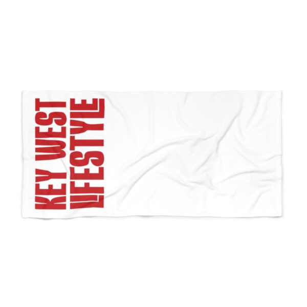 Key West Lifestyle - Beach Towel - Image 2